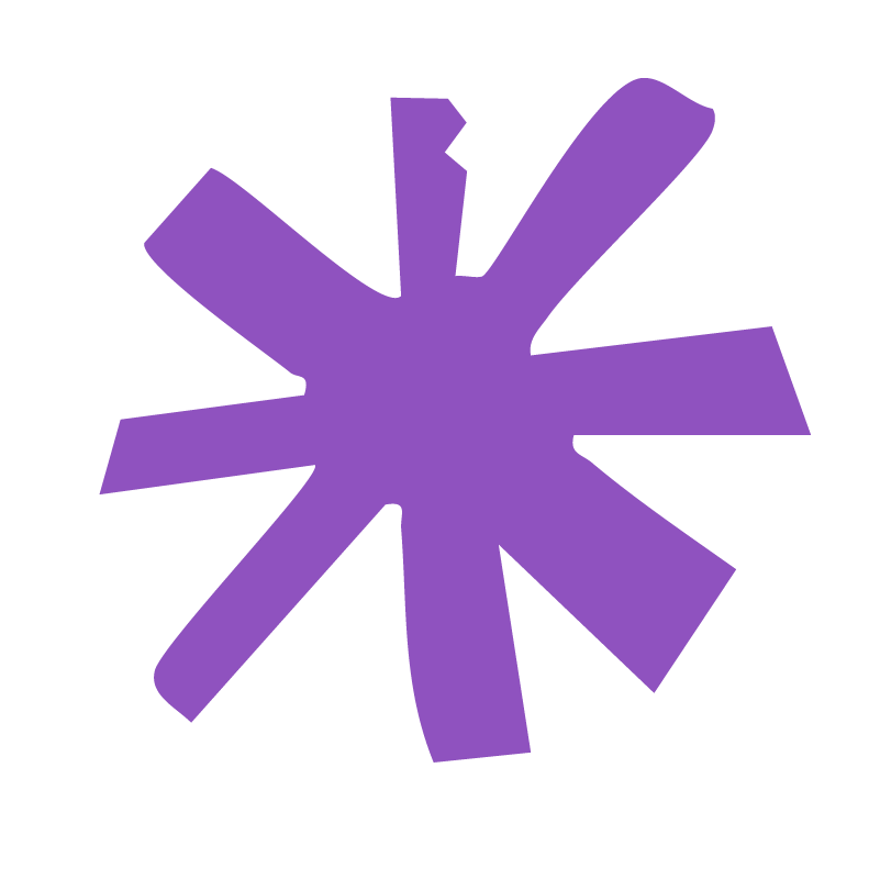 forma abstracta naranja